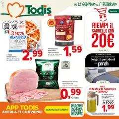 Anteprima dell'opuscolo Volantino Sicilia dal negozio Todis valido da 22/01/2026