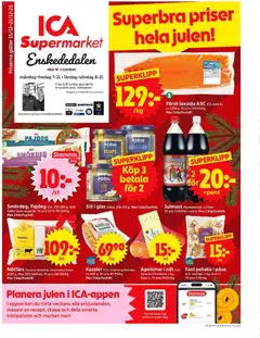 Förhandsgranska reklamblad Enskededalen från butik ICA Supermarket gäller från 15/12/2025