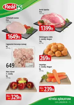 Reál - Bevásárló hétvége - Pest megye megtekintése, amely érvényes 2026.01.08.-től