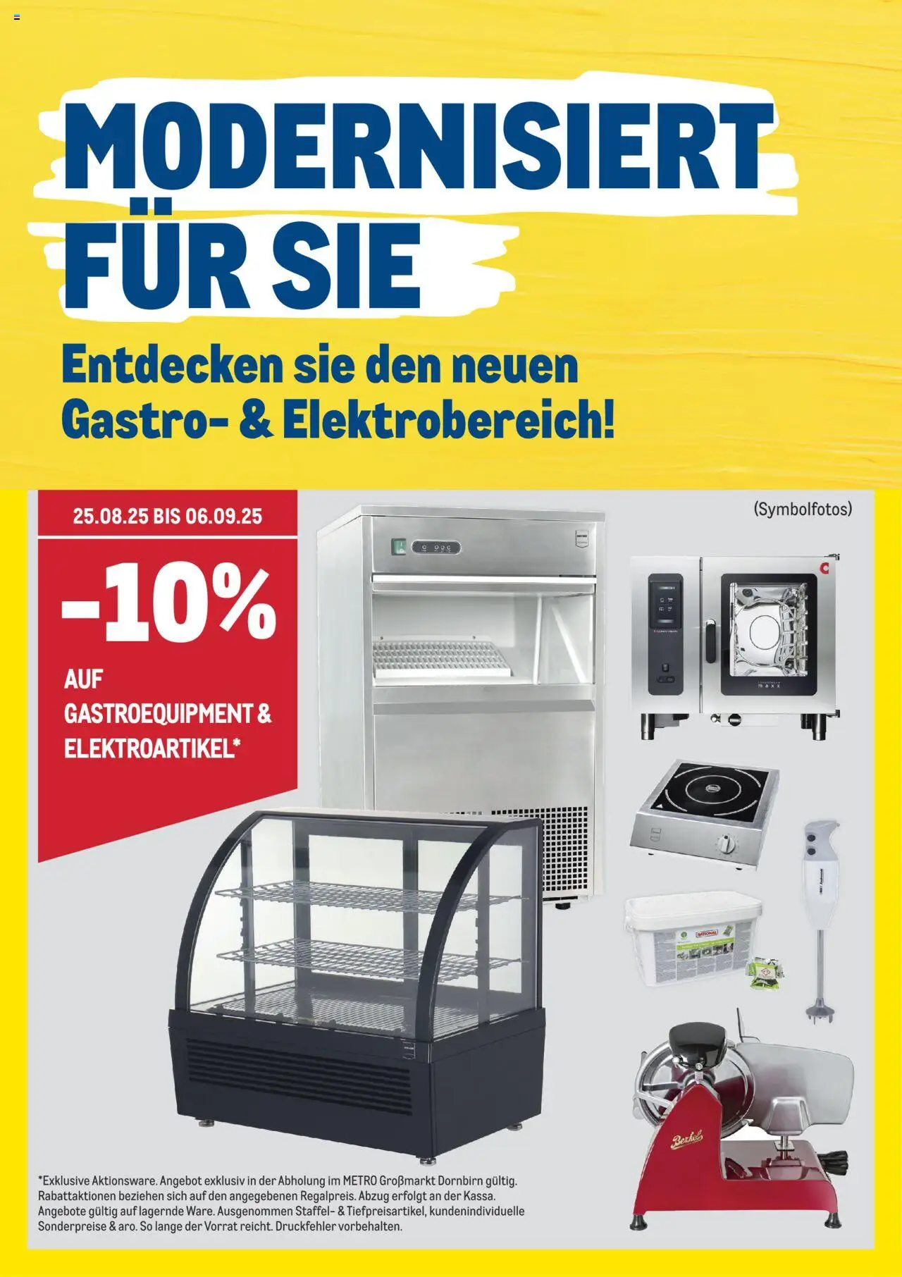  Metro Wir modernisieren für Sie ab (25.08.2025 - 06.09.2025) - Seite 1