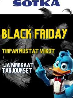 Kaupan Sotka Black Friday esikatselu, voimassa 13/11/2025