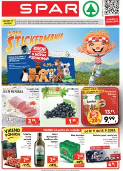 Pregled letka Katalog trgovine Spar vrijedi od 10.09.2025