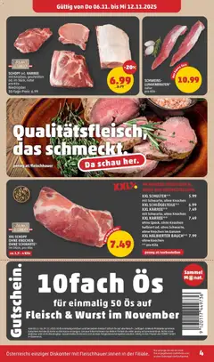 Vorschau der Angebote: Penny Markt Prospekt aktuell gültig ab 06.11.2025 | Seite: 4