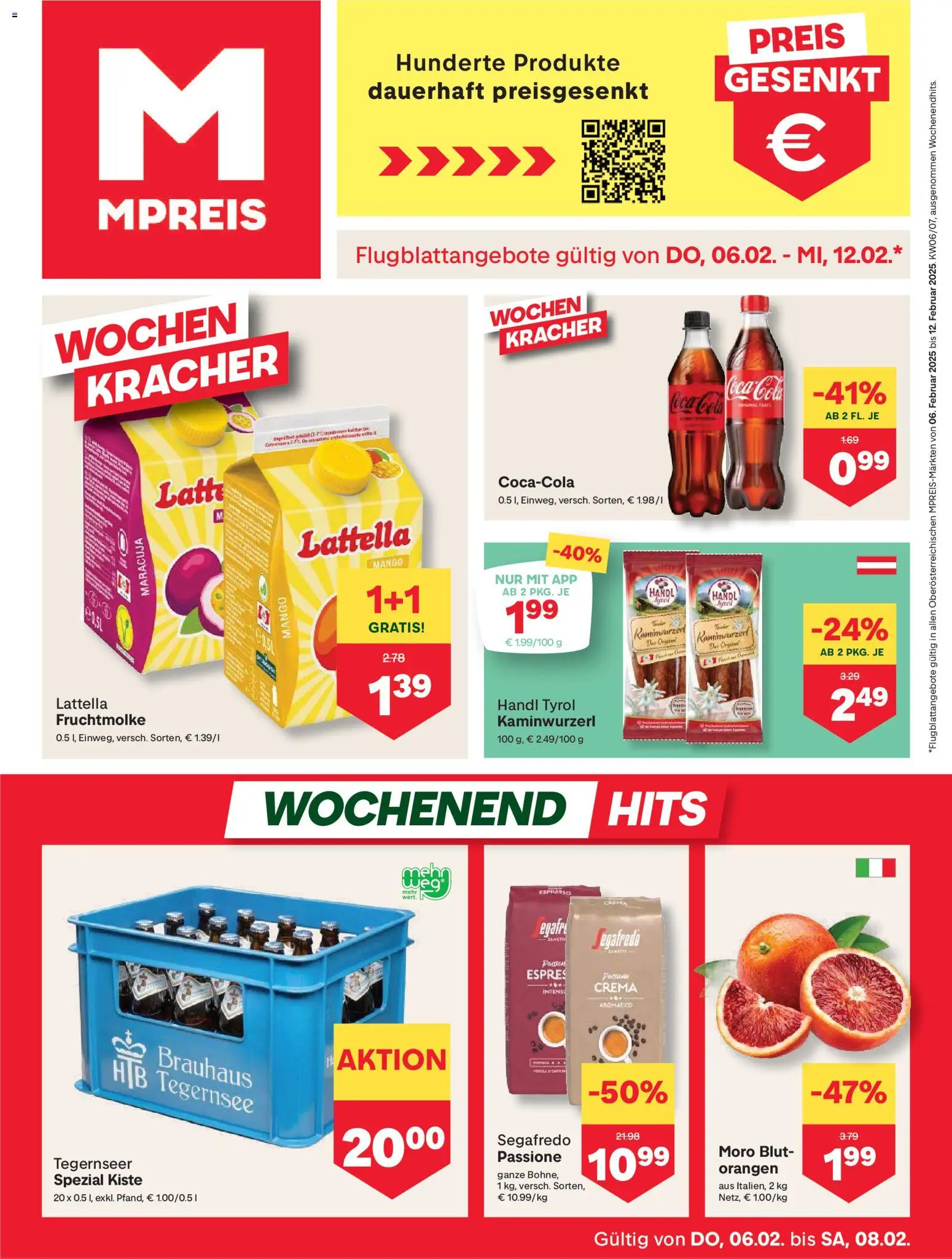 Vorschau der Angebote: MPREIS Steyr gültig ab 06.02.2026