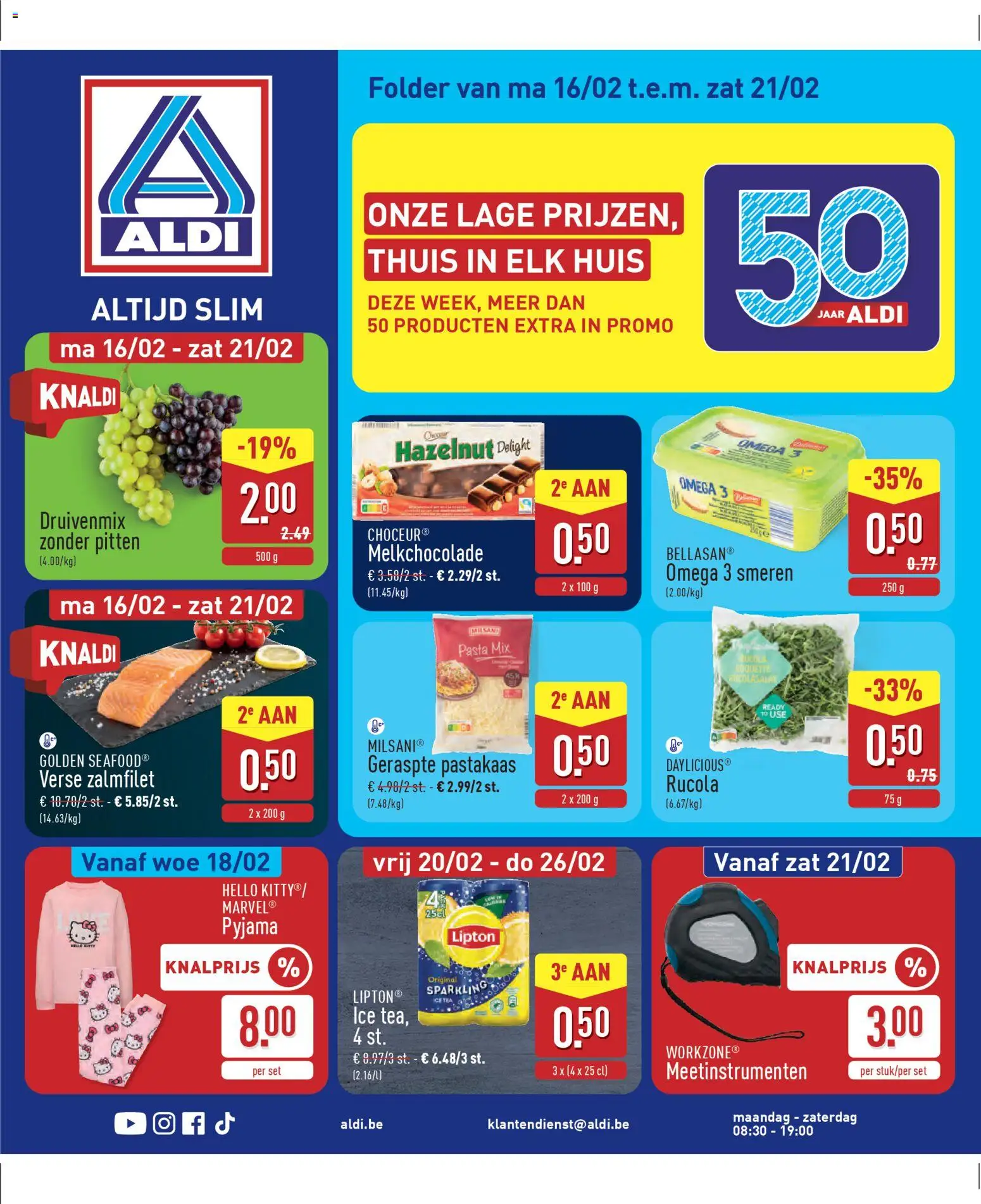 Prévisualisation de Folder week 8 du magasin Aldi formulaire valide 16/02/2026
