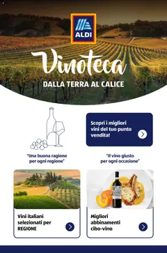 Anteprima dell'opuscolo Brochure Vinoteca dal negozio Aldi valido da 05/11/2024