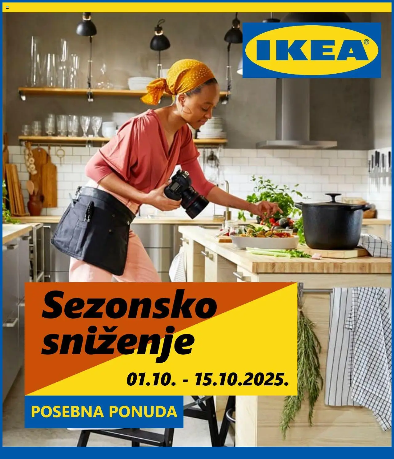IKEA aktualni Katalog vrijedi od 01.10.2025 - tjedna akcija broj stranice 1