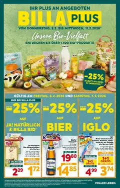 Vorschau der Angebote: Billa Plus Tirol gültig ab 05.02.2026