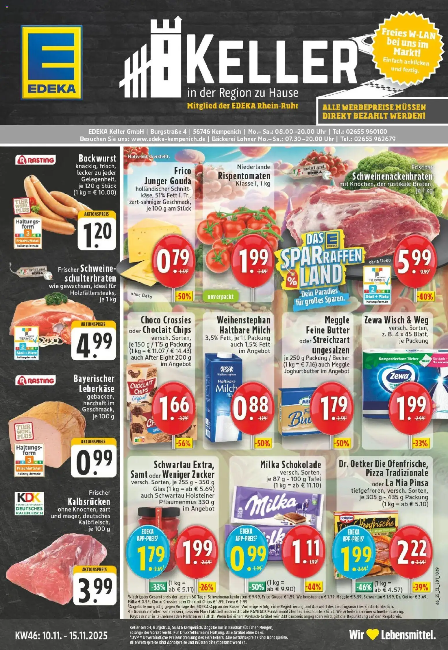 Vorschau von dem Prospekt des Geschäftes Edeka, gültig ab dem 10.11.2025