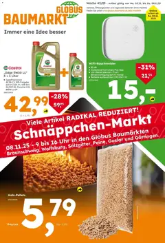 Vorschau von dem Prospekt des Geschäftes Globus Baumarkt, gültig ab dem 03.11.2025