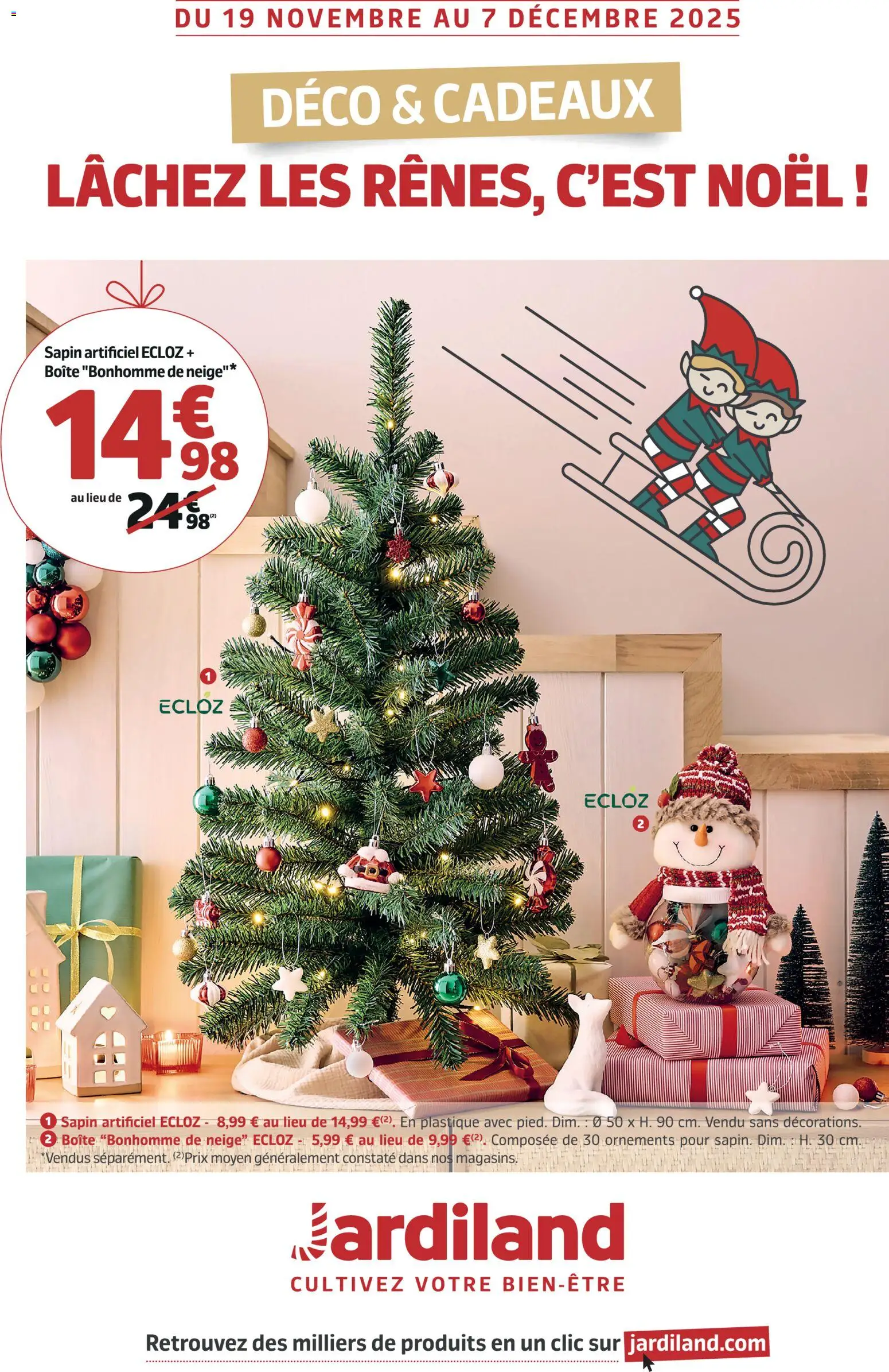 Prévisualisation de Catalogue du magasin Jardiland formulaire valide 19/11/2025