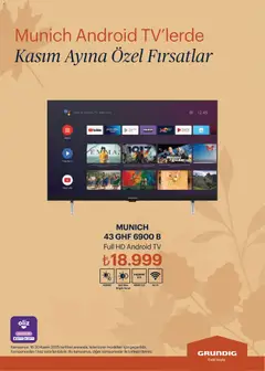 Arçelik Katalog 16.11.2025 - Broşürünün önizlemesi | Strana: 99