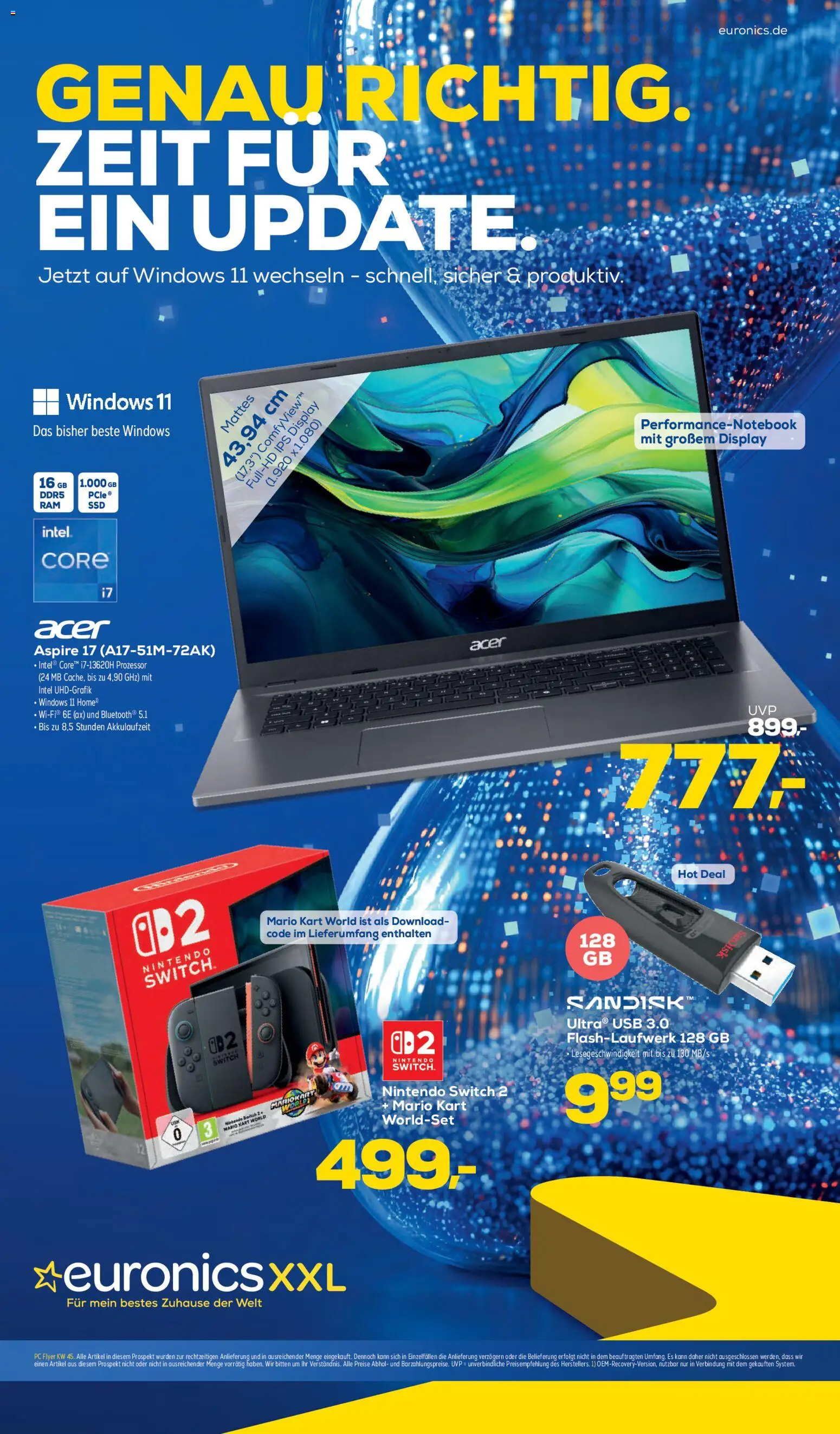 Vorschau von dem Prospekt des Geschäftes Euronics, gültig ab dem 05.11.2025