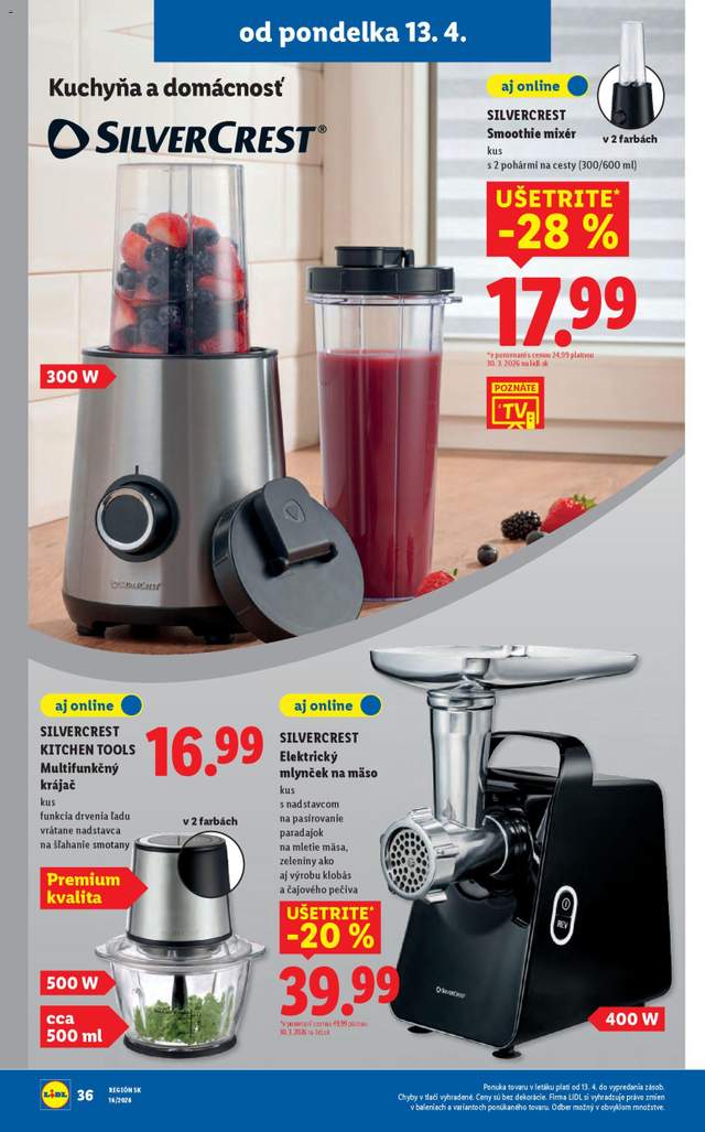 Nový Lidl leták od 13.04.