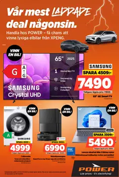 Förhandsgranska reklamblad Aktuella reklamblad Power från butik Power gäller från 27/11/2025
