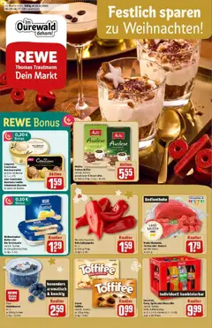 Vorschau von dem Prospekt des Geschäftes Rewe, gültig ab dem 15.12.2025