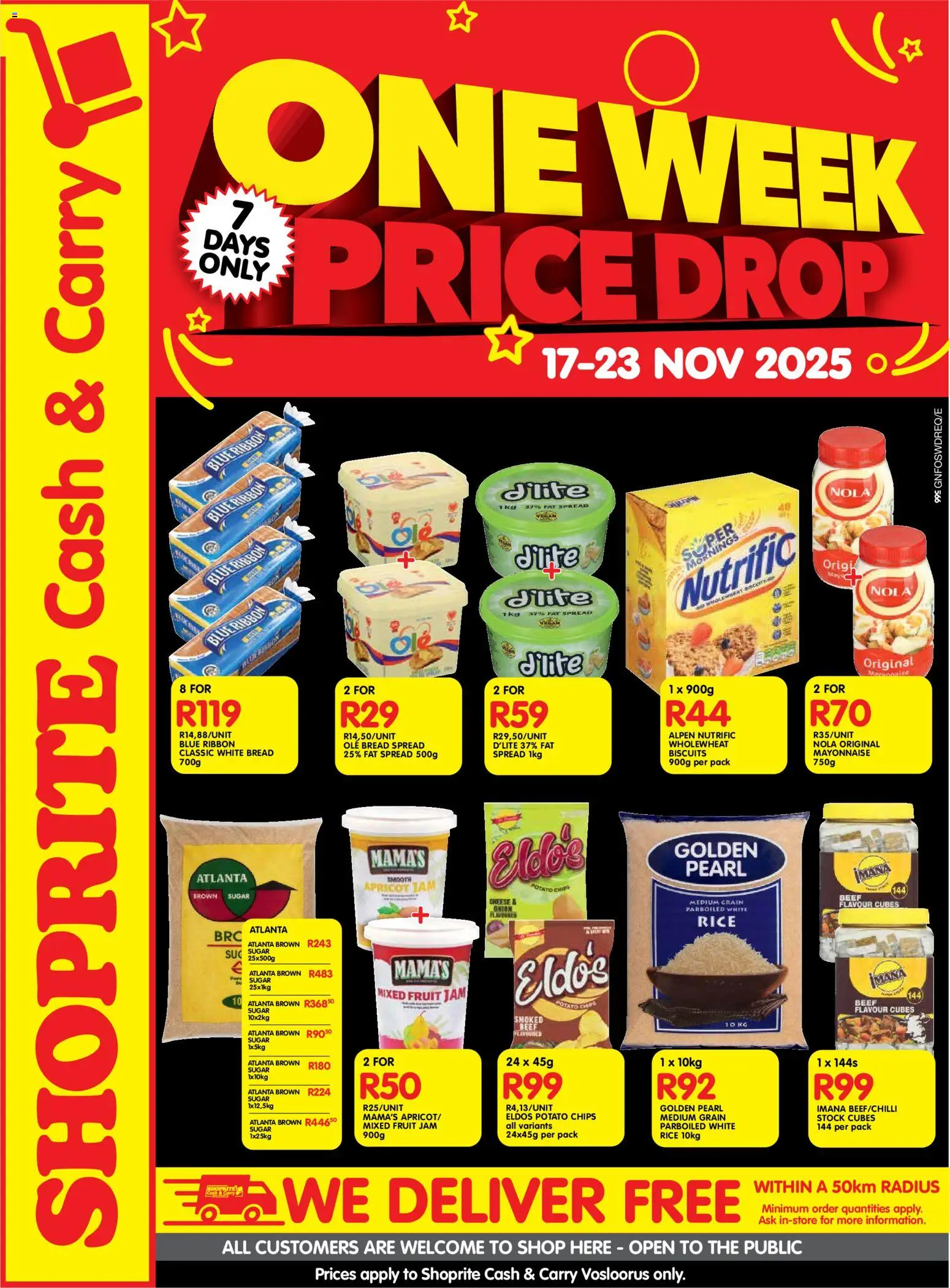 Preview of Shoprite flyer valid from 17/11/2025
