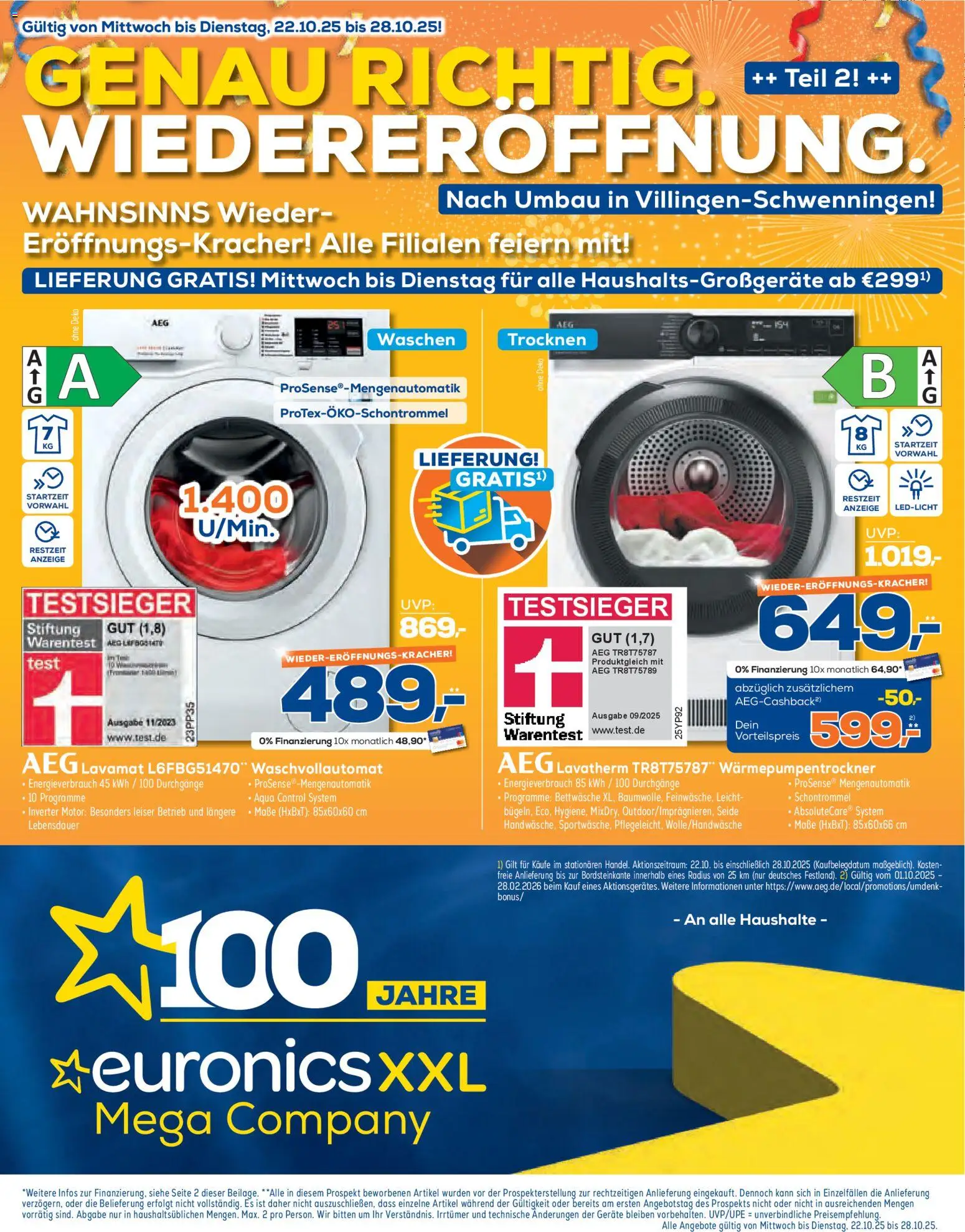 Euronics Prospekt (vom 22.10.2025 - 28.10.2025)