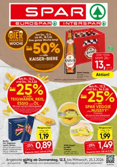 Vorschau der Angebote: Spar Spar Flugblatt - Salzburg gültig ab 12.03.2026
