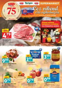 Náhľad COOP Jednota letáku platného od 31.10.2025