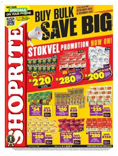 Preview of Shoprite flyer valid from 20/10/2025