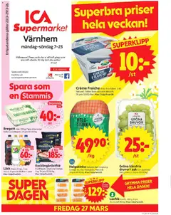 Förhandsgranska reklamblad Malmö från butik ICA Supermarket gäller från 23/03/2026