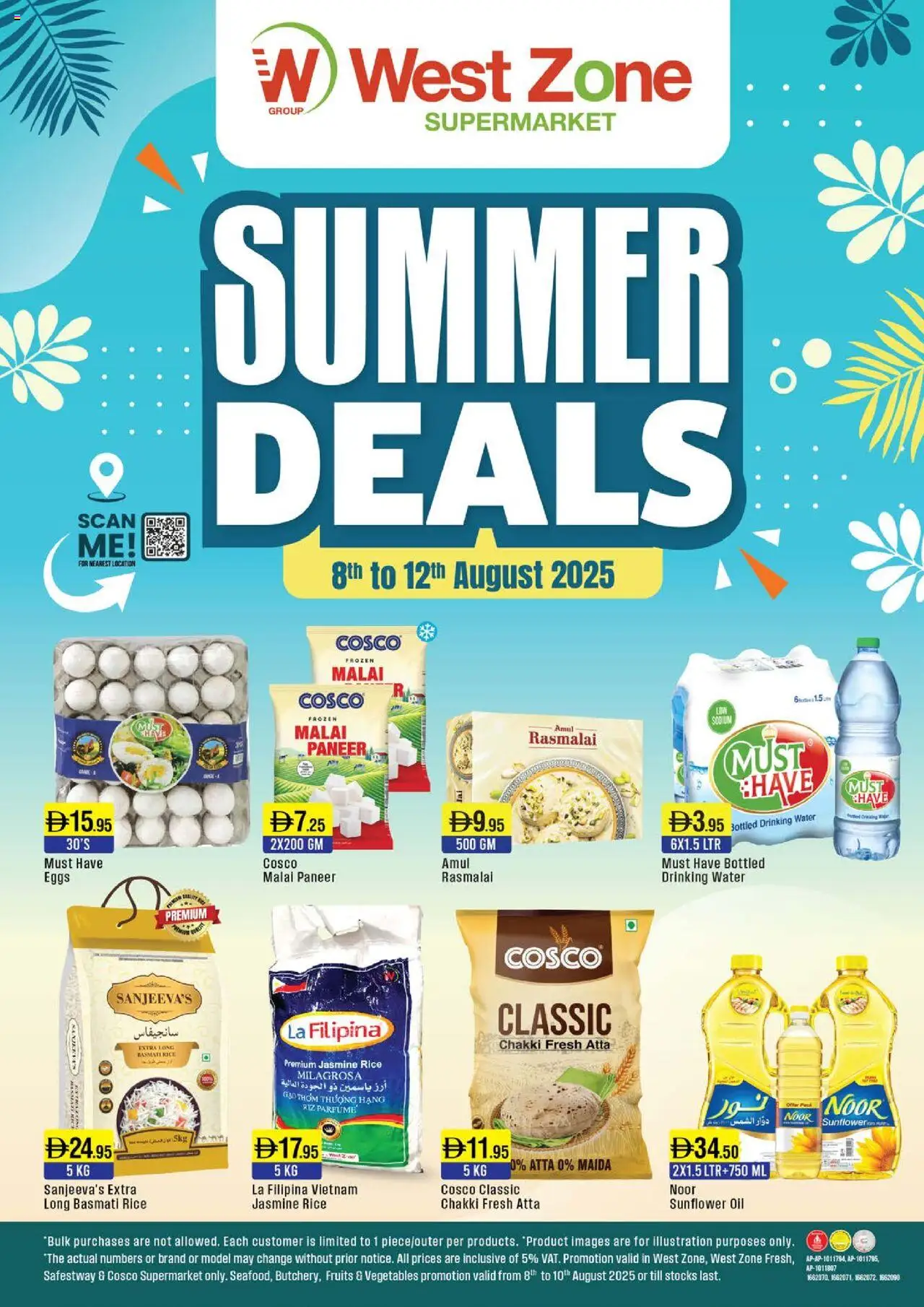 Catalogue Westzone Supermarket catalog - the latest offers and deals valid from 8 Aug, 2025 page 1 - Vegetables