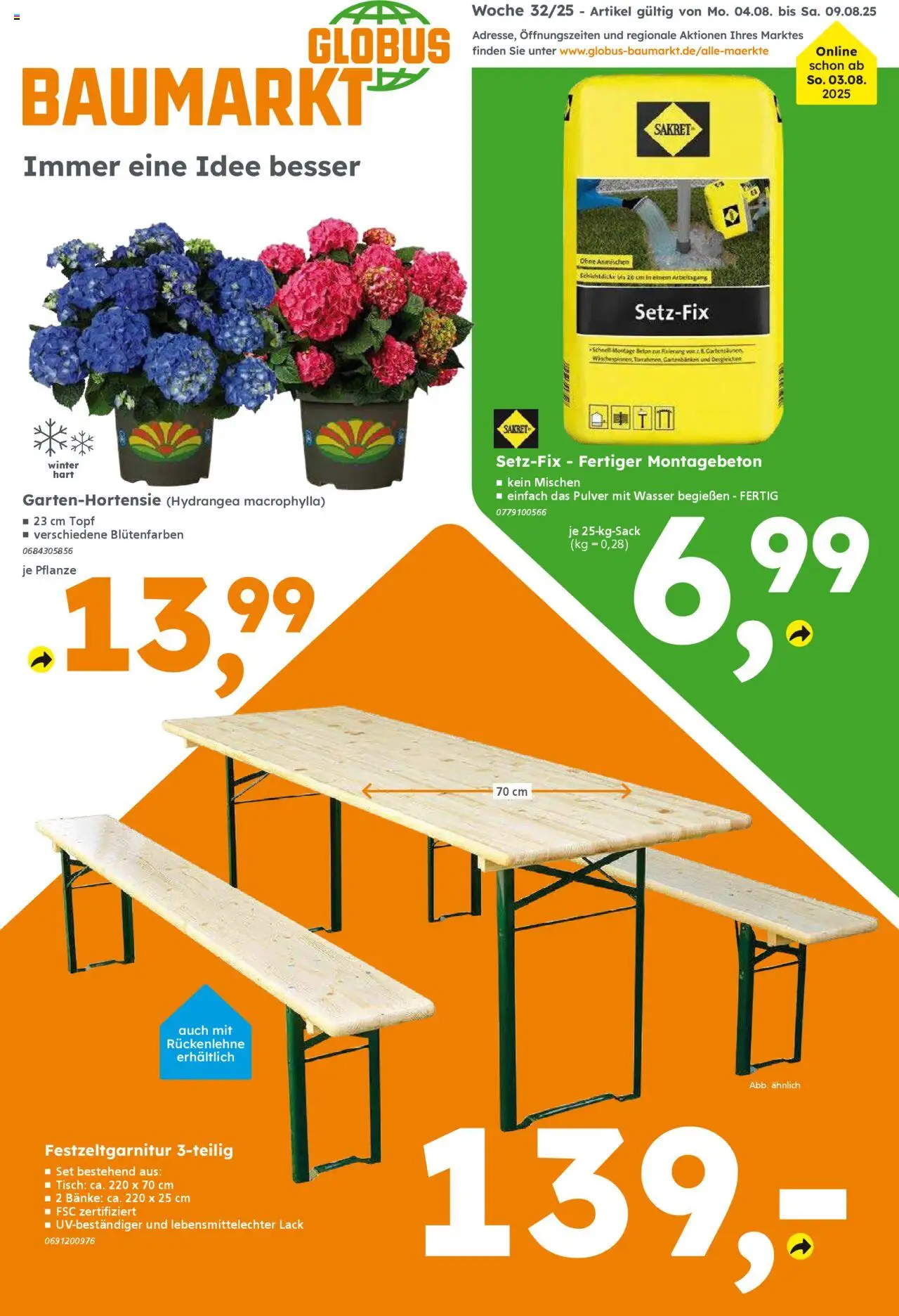 Globus Baumarkt Prospekt Zweibrücken (vom 03.08.2025 - 09.08.2025)