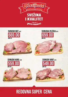 Pregled Matijevic kataloga - važi od 05.12.2025