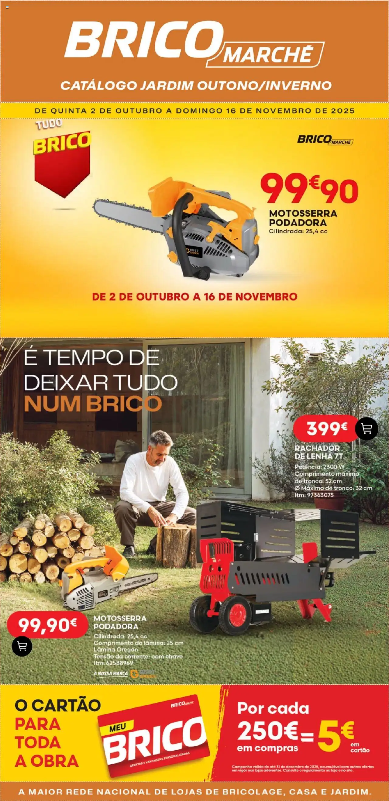 Pré-visualização do folheto da loja BricoMarché válida a partir de 02/10/2025