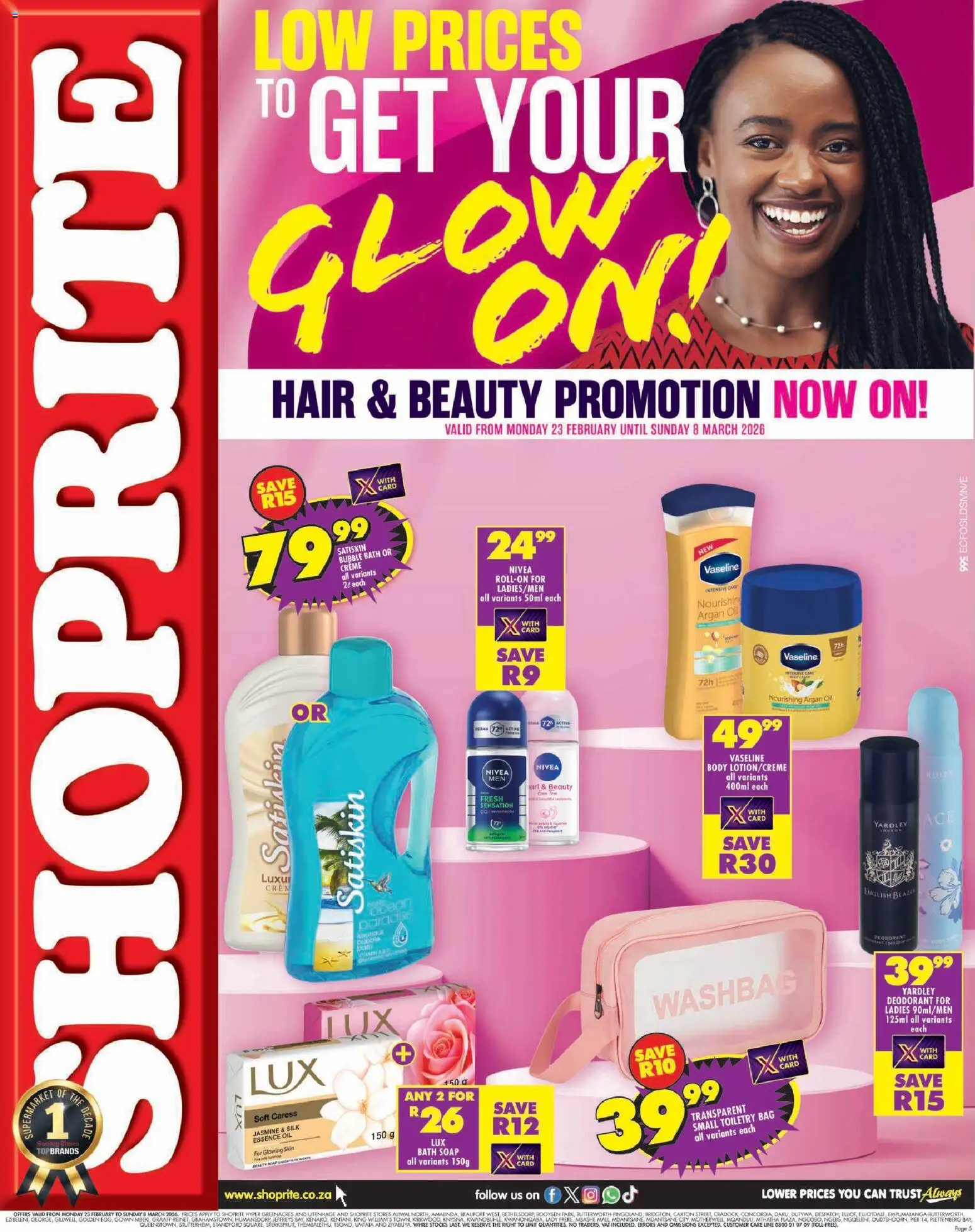 Preview of Shoprite flyer valid from 23/02/2026