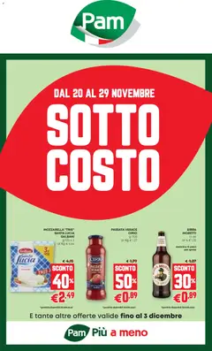 Anteprima dell'opuscolo Attuale volantino dal negozio PAM valido da 20/11/2025