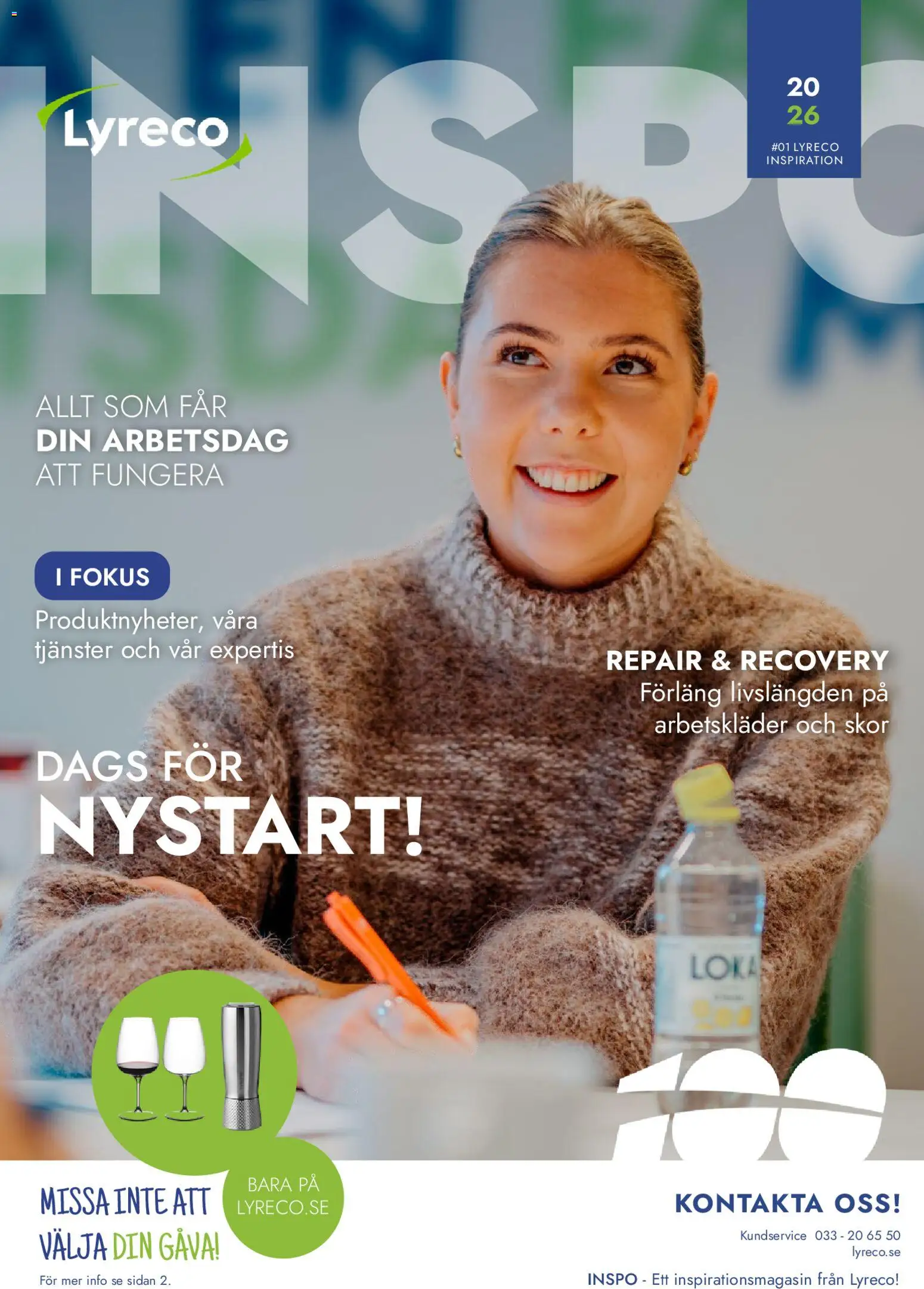 Förhandsgranska reklamblad Reklamblad Lyreco från butik Lyreco gäller från 01/02/2026