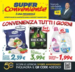 Anteprima dell'opuscolo SuperConveniente volantino dal negozio SuperConveniente valido da 28/04/2026