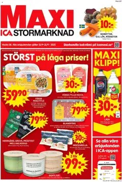 Förhandsgranska reklamblad Malmö från butik ICA Maxi gäller från 15/09/2025