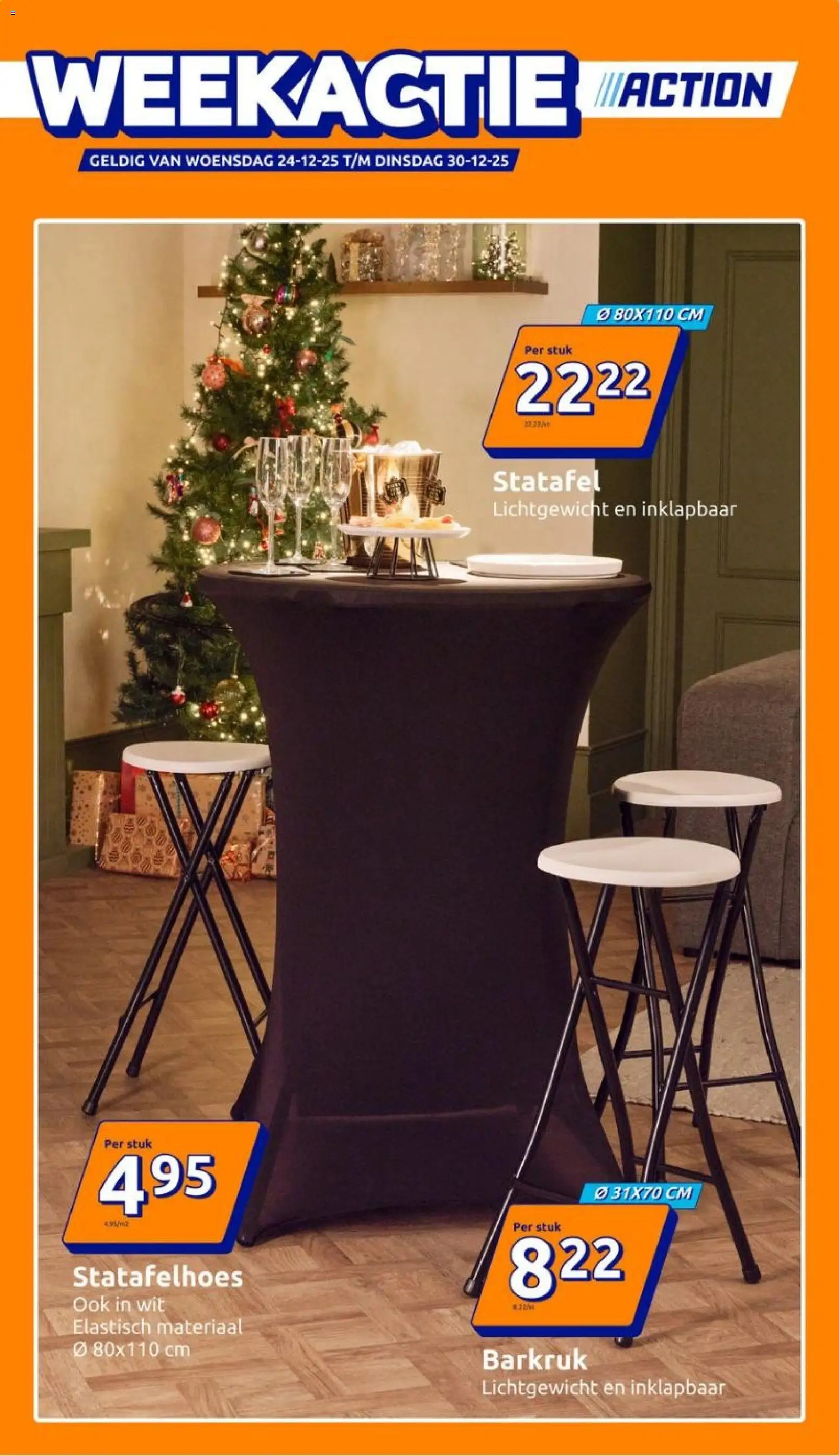 Voorbeeld van Folder week 52 van winkel Action geldig vanaf 24-12-2025