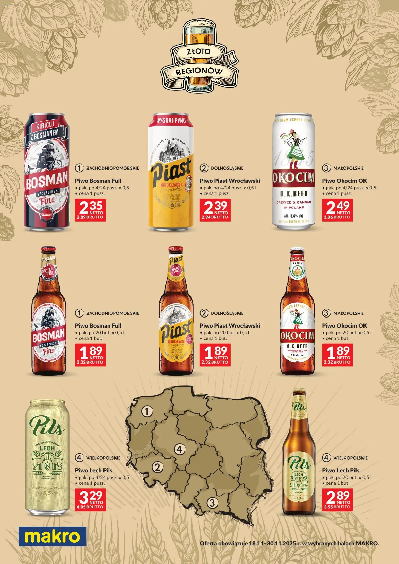 Pogląd gazetki "Regionalna" ze sklepu Makro ważnej od 18.11.2025