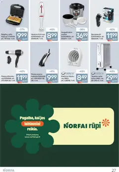 NORFA parduotuvės leidinio Leidinys galiojančio nuo 2025.11.13 peržiūra | puslapis: 27