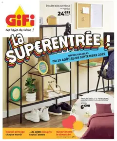 Prévisualisation de Catalogue du magasin GiFi formulaire valide 19/08/2025
