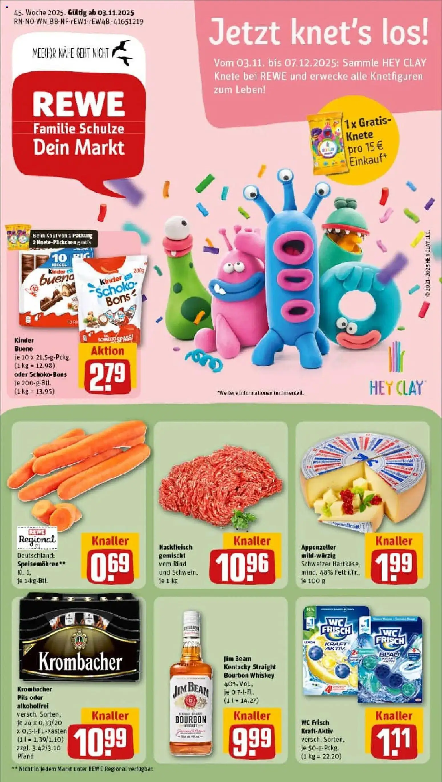 Vorschau von dem Prospekt des Geschäftes Rewe, gültig ab dem 02.11.2025