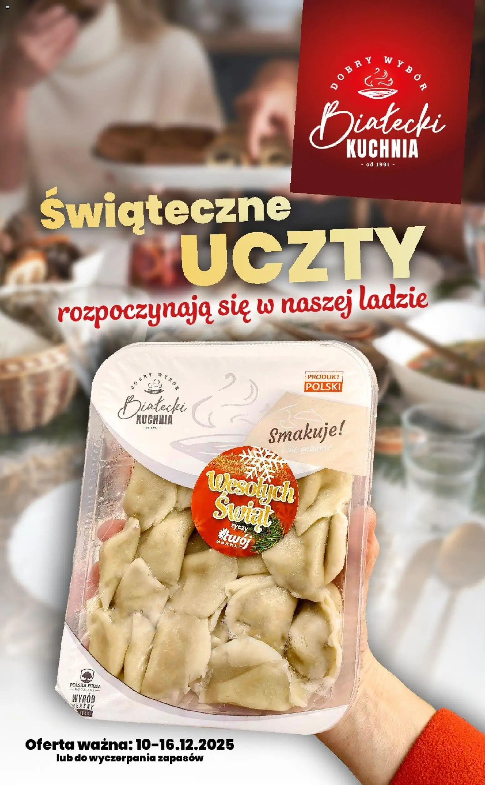 Pogląd gazetki "Najlepszy garmaż na Gwiazdkę" ze sklepu Twój Market ważnej od 10.12.2025