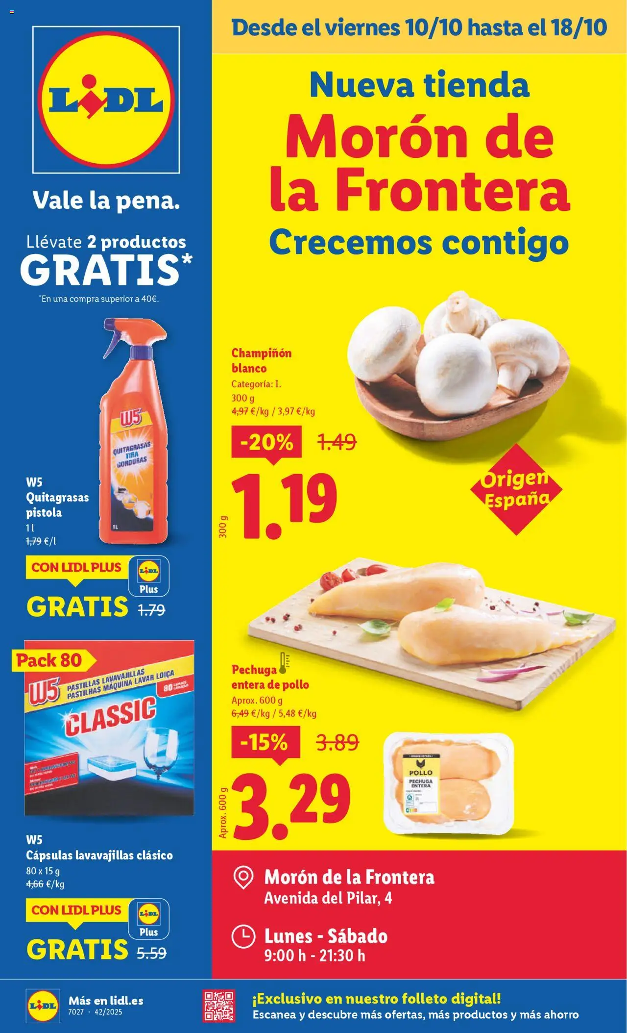LIDL Morón de la Frontera del 10/10/2025 >> catálogo esta semana