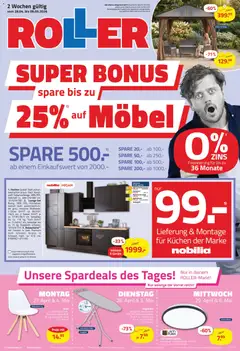 Vorschau von dem Prospekt des Geschäftes Roller, gültig ab dem 26.04.2026