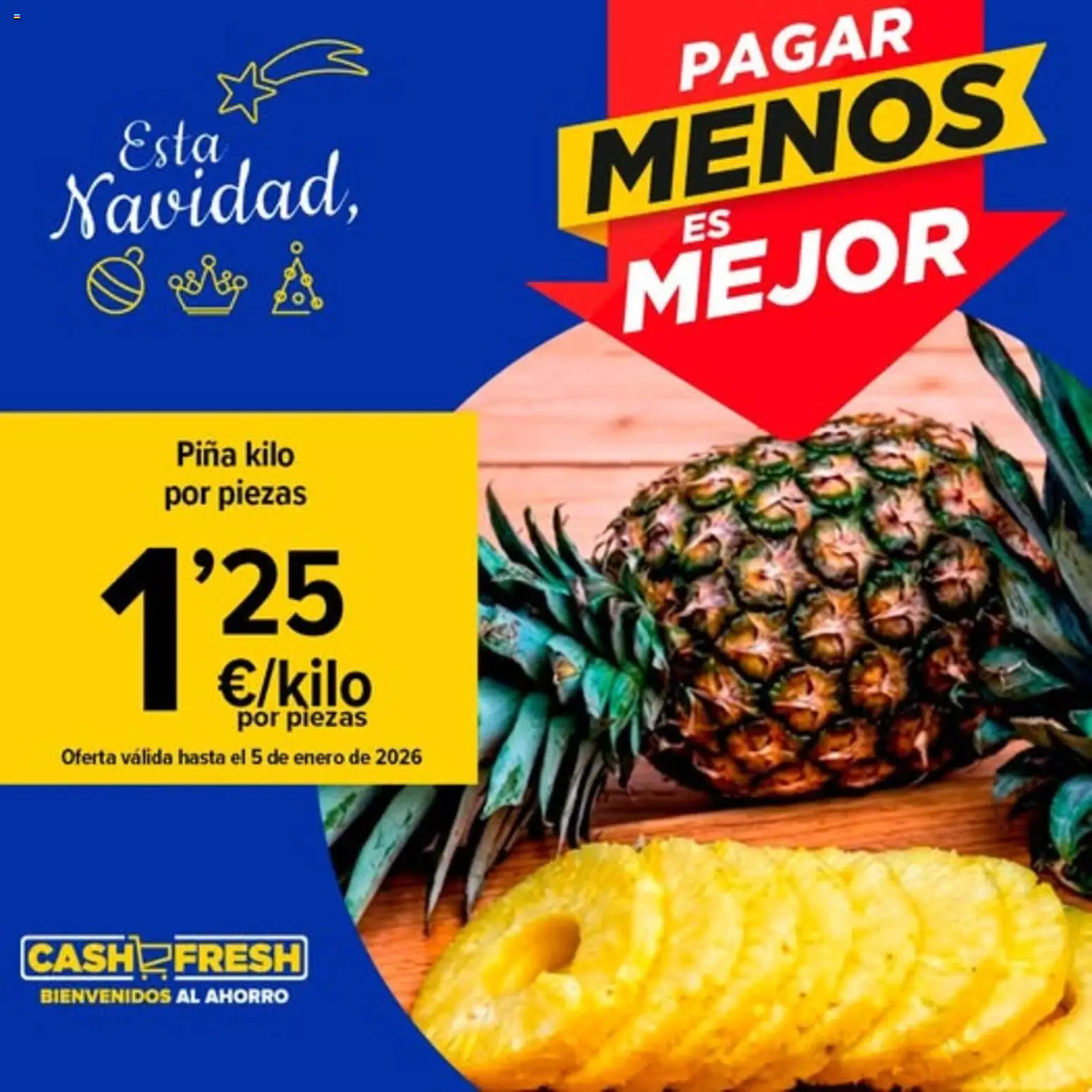 Vista previa del folleto de la tienda Cash Fresh válido desde el 29/12/2025 