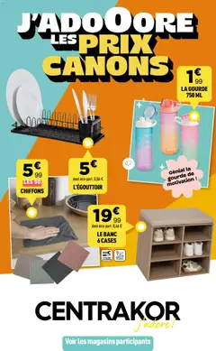 Prévisualisation de Catalogue du magasin Centrakor formulaire valide 12/01/2026