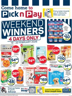 Preview of Pick n Pay flyer valid from 19/02/2026