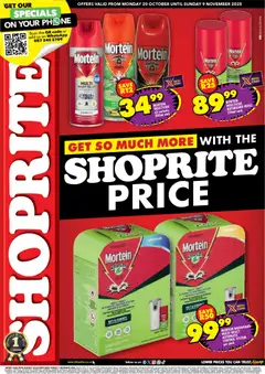 Preview of Shoprite flyer valid from 20/10/2025