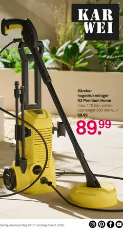 Voorbeeld van KARWEI folder van winkel KARWEI geldig vanaf 23-03-2026