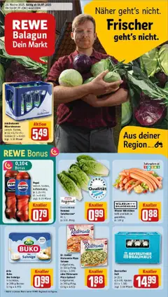 Vorschau von dem Prospekt des Geschäftes Rewe, gültig ab dem 14.07.2025
