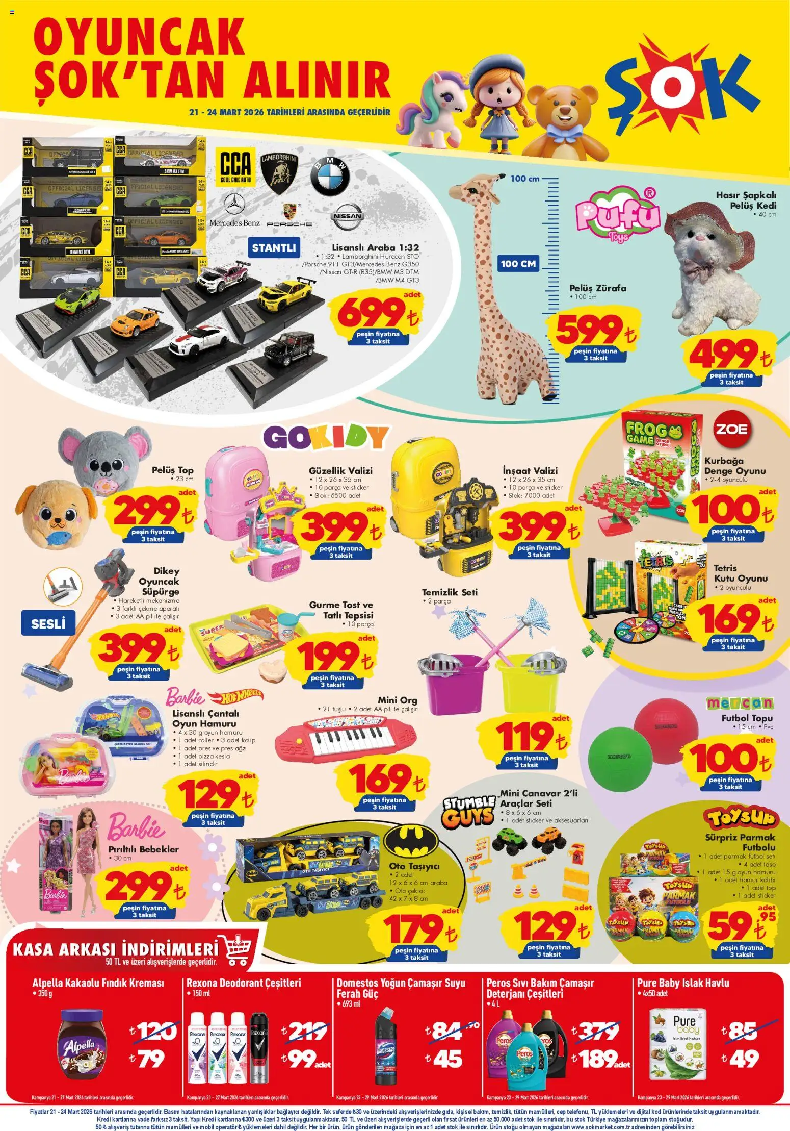 Şok Market Şok Market - Hafta sonu fırsatları 21.03.2026 - Broşürünün önizlemesi